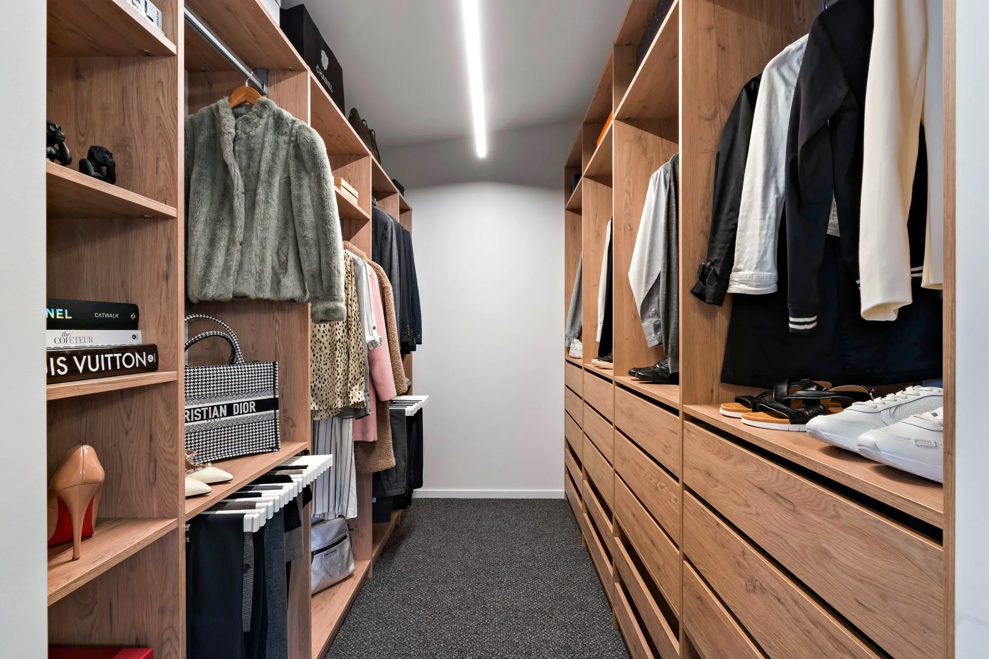 Walk-in wardrobe design