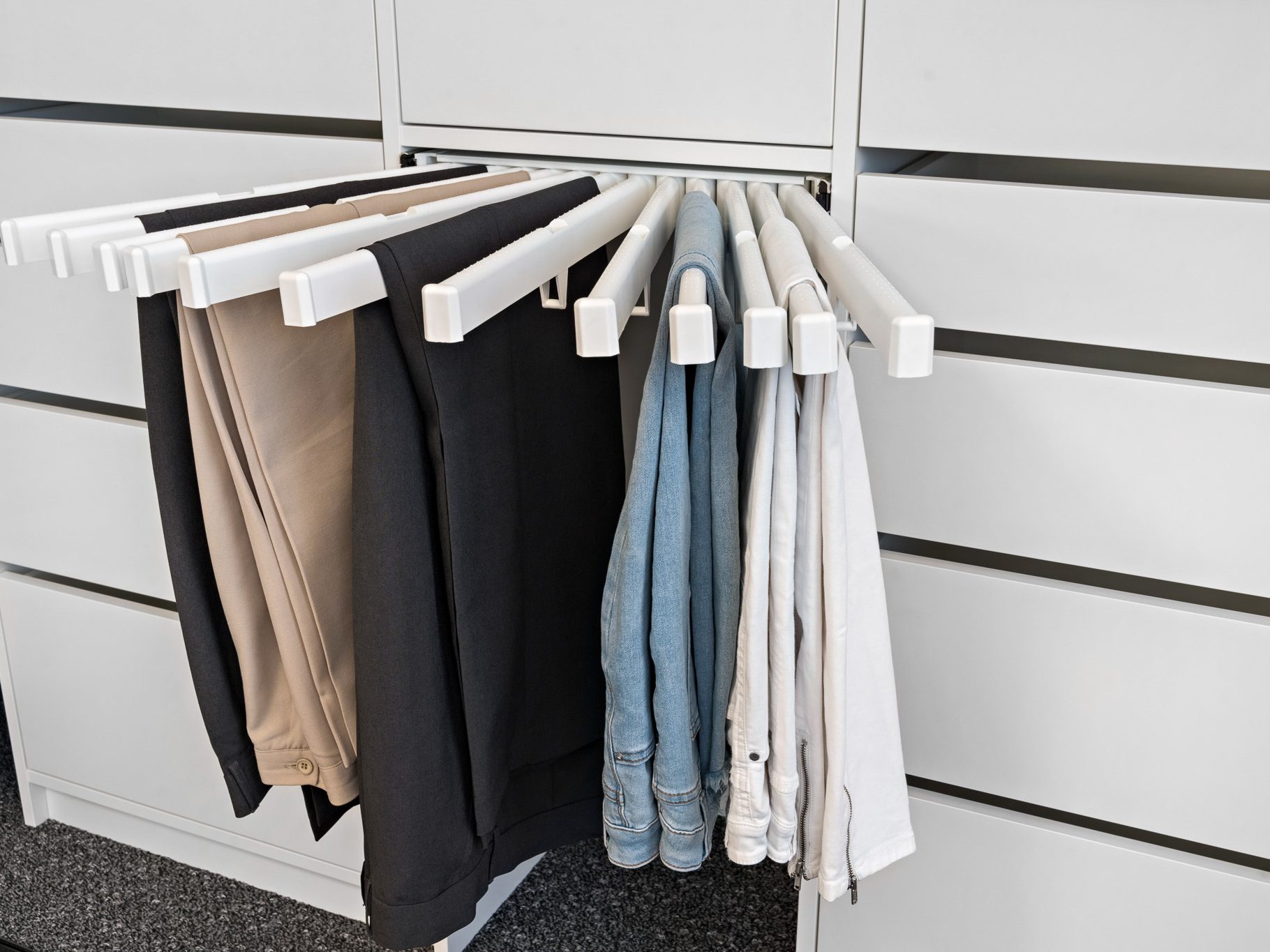 Wardrobe accessories Trouser rack