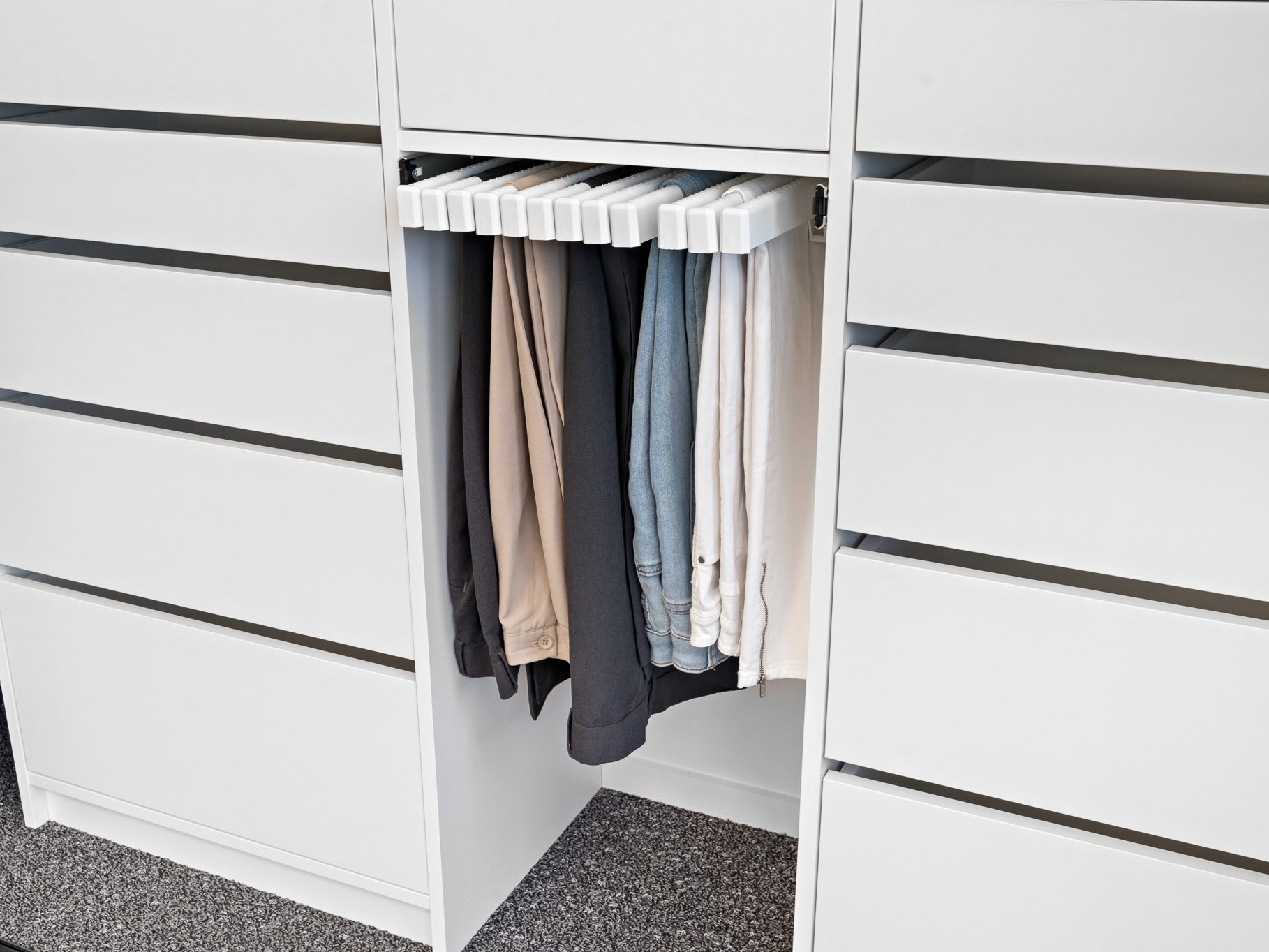 Wardrobe accessories Trouser rack