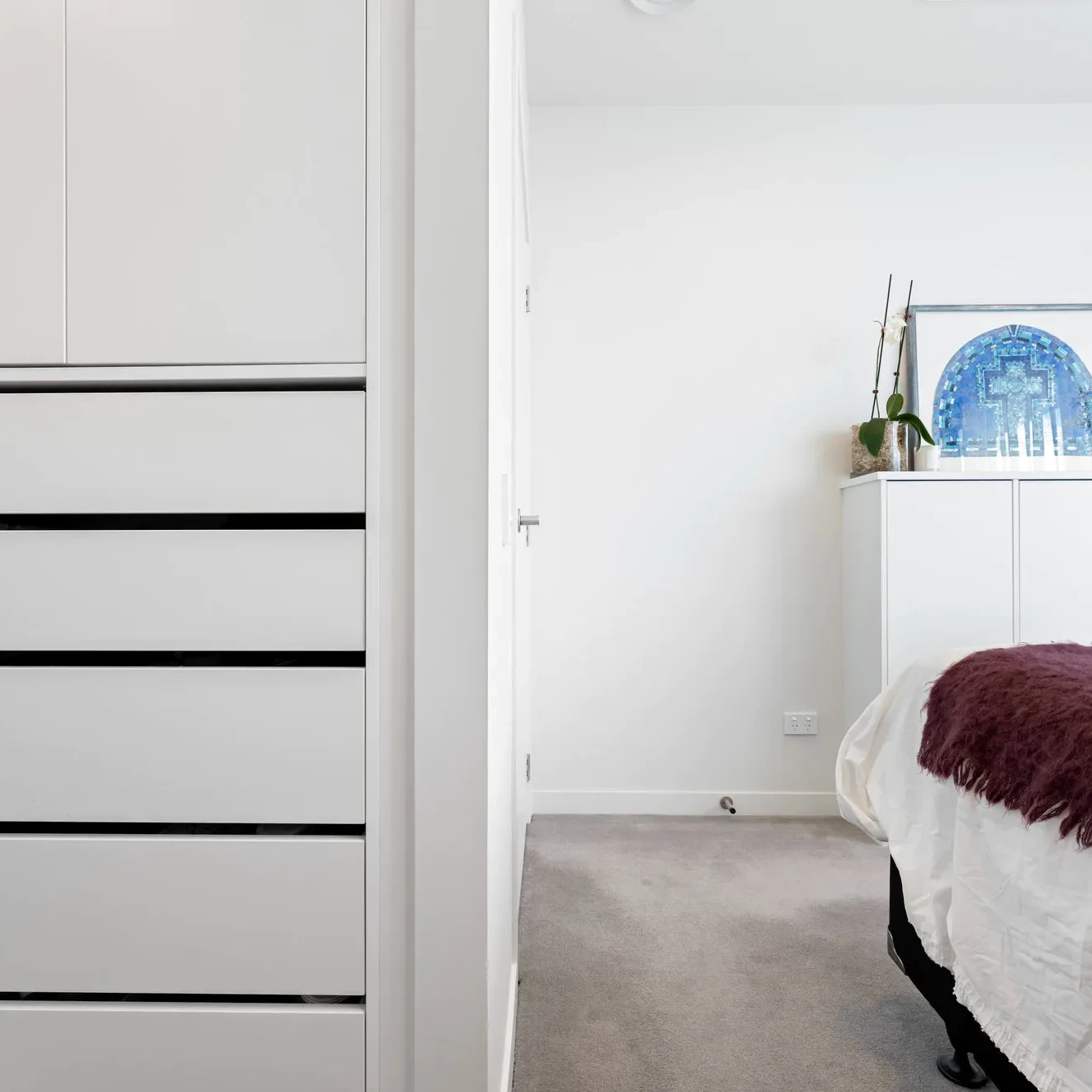 Viva freestanding wardrobes in white